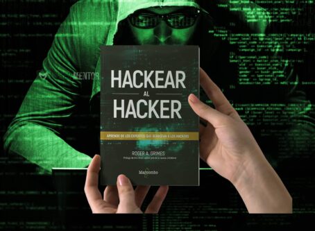 Portada del libro Hackear al Hacker, objeto de esta reseña.
