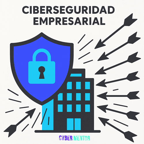 Escudo digital protegiendo a una empresa de ciberataques en 2026
