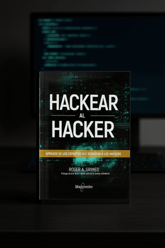 Portada del libro Hackear al Hacker, objeto de esta reseña.